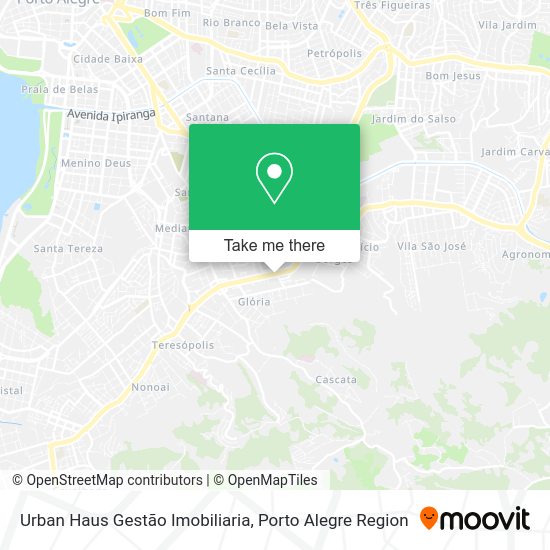Urban Haus Gestão Imobiliaria map