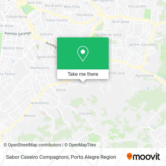 Sabor Caseiro Compagnoni map