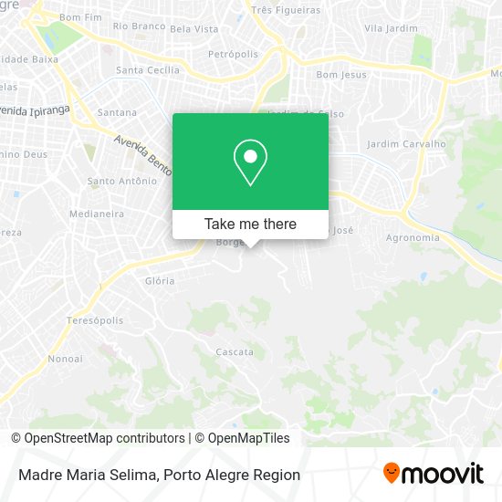 Madre Maria Selima map