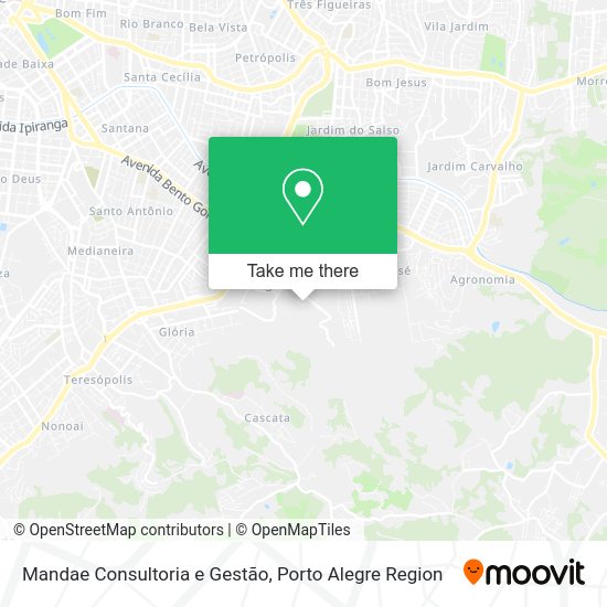 Mandae Consultoria e Gestão map