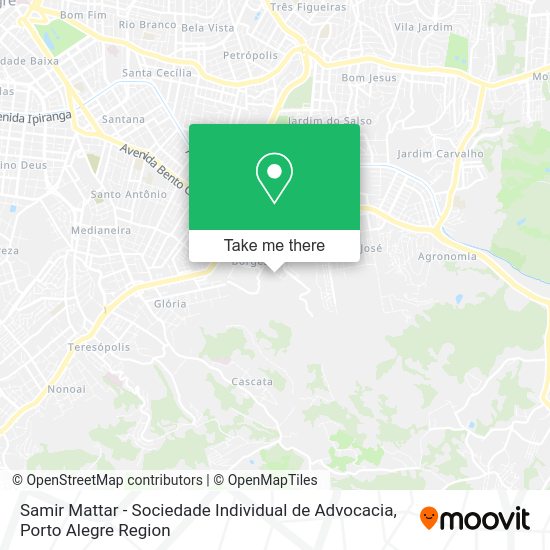 Samir Mattar - Sociedade Individual de Advocacia map