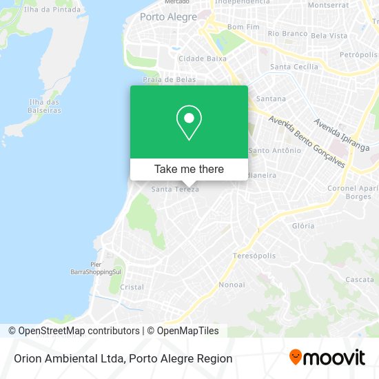 Orion Ambiental Ltda map