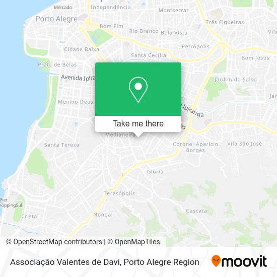 Associação Valentes de Davi map