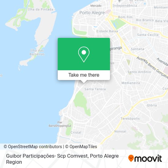 Guibor Participações- Scp Comvest map