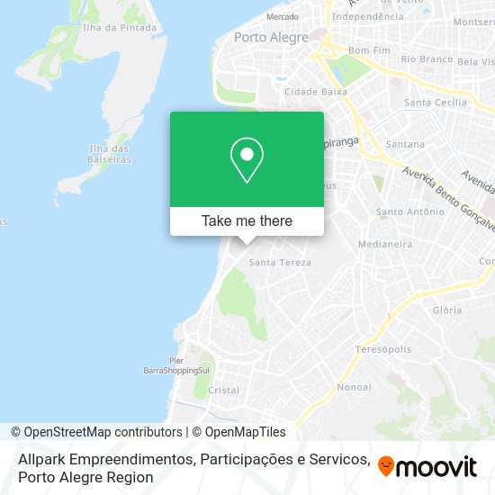 Allpark Empreendimentos, Participações e Servicos map