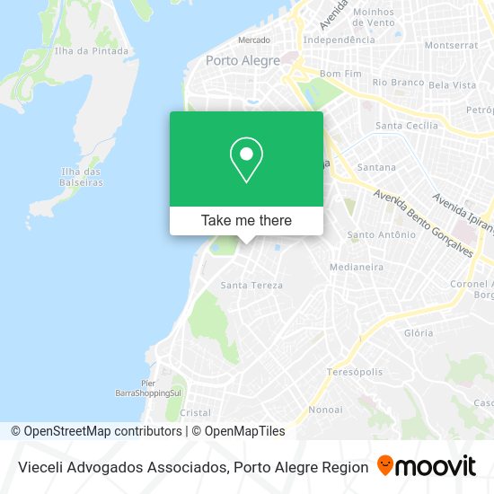 Vieceli Advogados Associados map