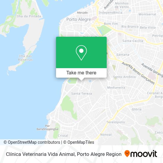 Clínica Veterinaria Vida Animal map