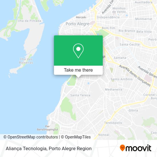 Aliança Tecnologia map