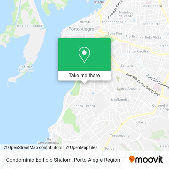 Condomínio Edificio Shalom map