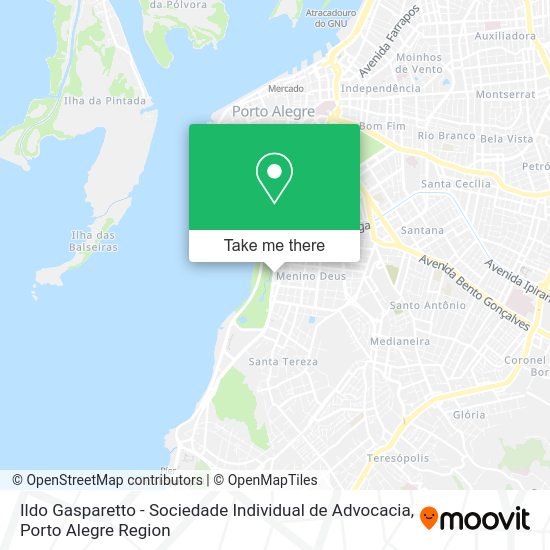 Ildo Gasparetto - Sociedade Individual de Advocacia map
