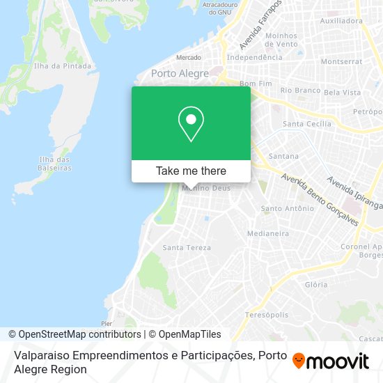 Valparaiso Empreendimentos e Participações map