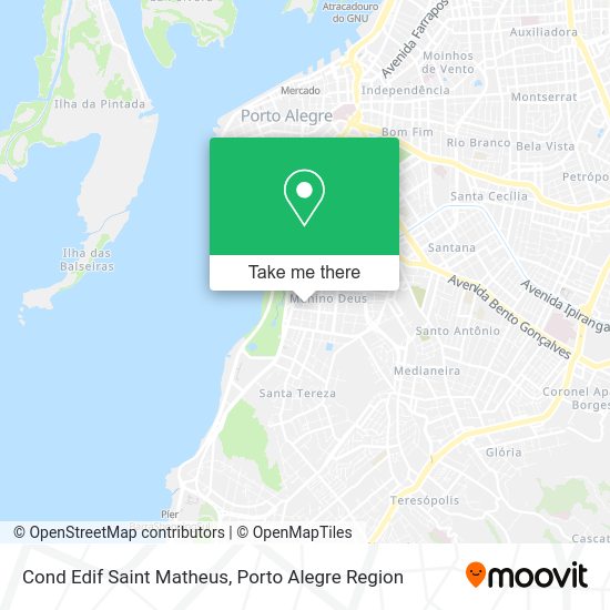 Cond Edif Saint Matheus map