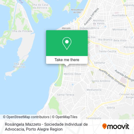 Rosângela Mazzeto - Sociedade Individual de Advocacia map