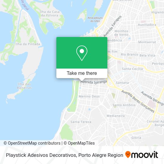 Playstick Adesivos Decorativos map