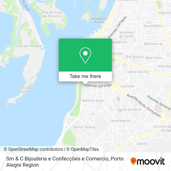 Sm & C Bijouteria e Confecções e Comercio map