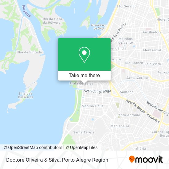 Doctore Oliveira & Silva map