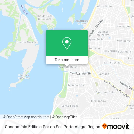 Condomínio Edificio Por do Sol map