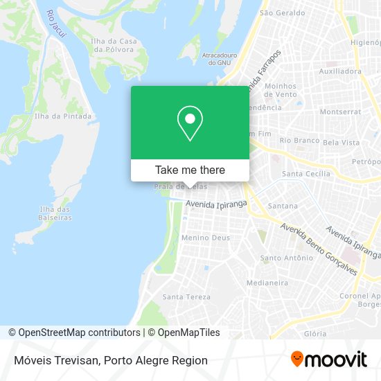 Móveis Trevisan map