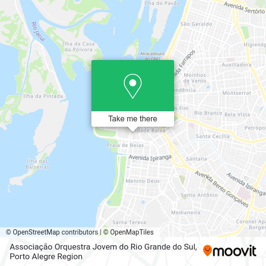 Associação Orquestra Jovem do Rio Grande do Sul map