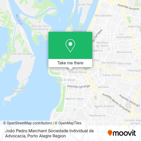 João Pedro Marchant Sociedade Individual de Advocacia map