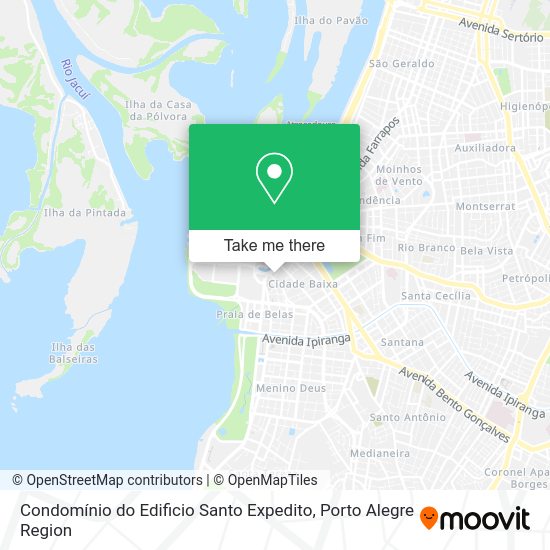 Condomínio do Edificio Santo Expedito map