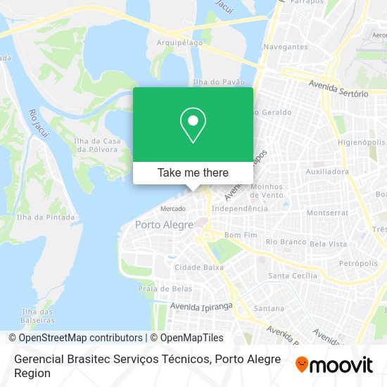 Gerencial Brasitec Serviços Técnicos map