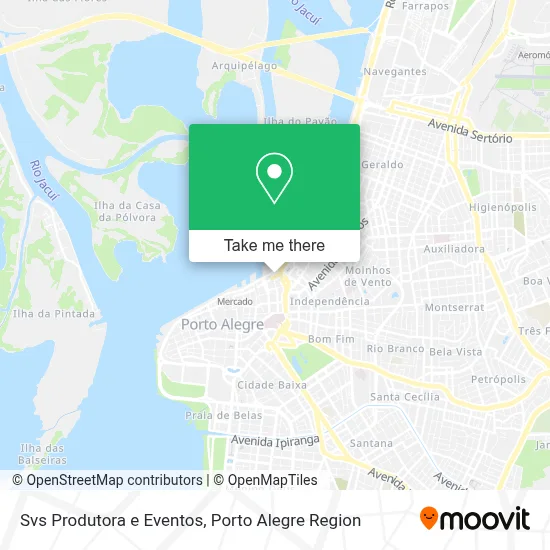 Svs Produtora e Eventos map