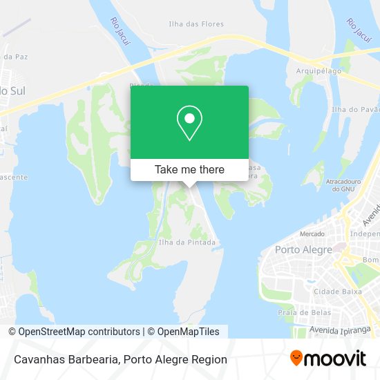 Cavanhas Barbearia map