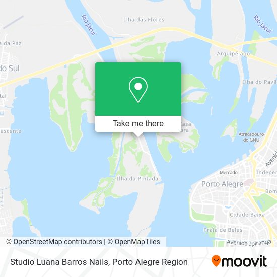 Studio Luana Barros Nails map