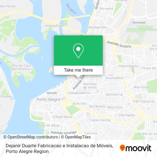 Dejanir Duarte Fabricacao e Instalacao de Móveis map