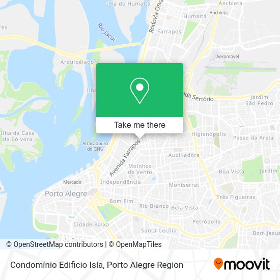 Condomínio Edificio Isla map