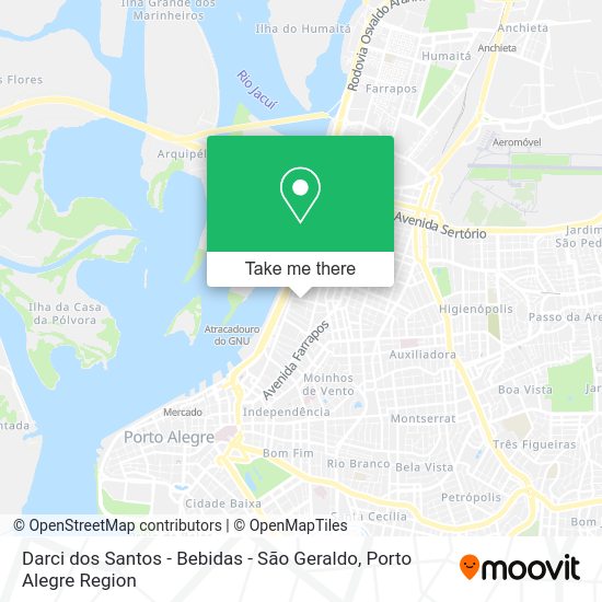 Darci dos Santos - Bebidas - São Geraldo map
