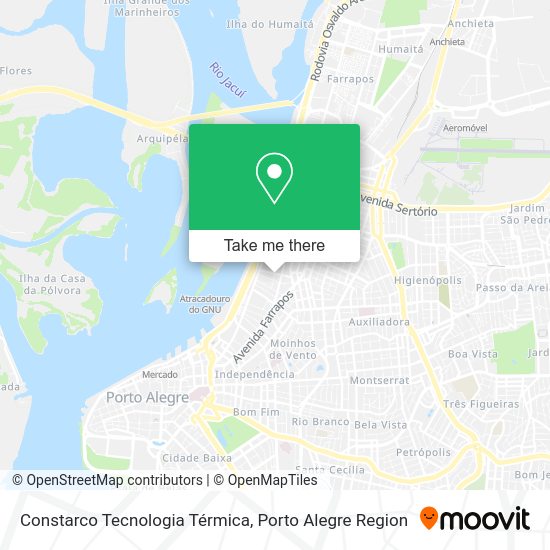 Constarco Tecnologia Térmica map