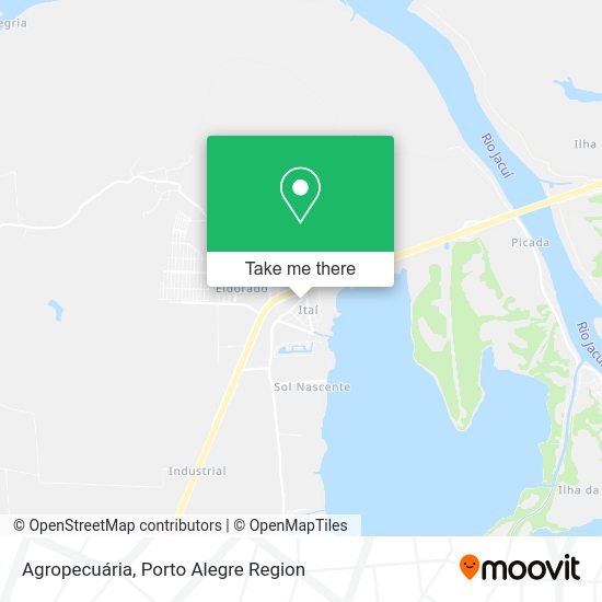 Agropecuária map