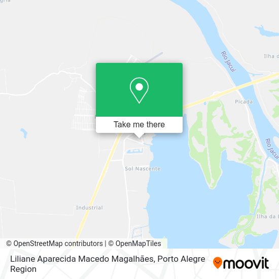 Liliane Aparecida Macedo Magalhães map