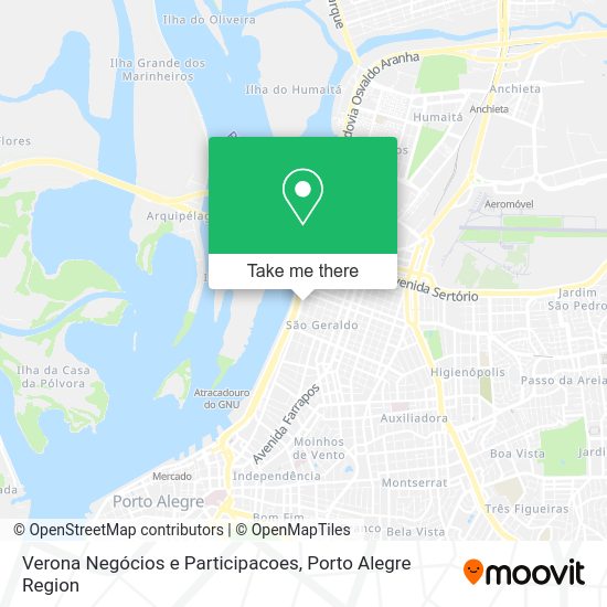 Verona Negócios e Participacoes map