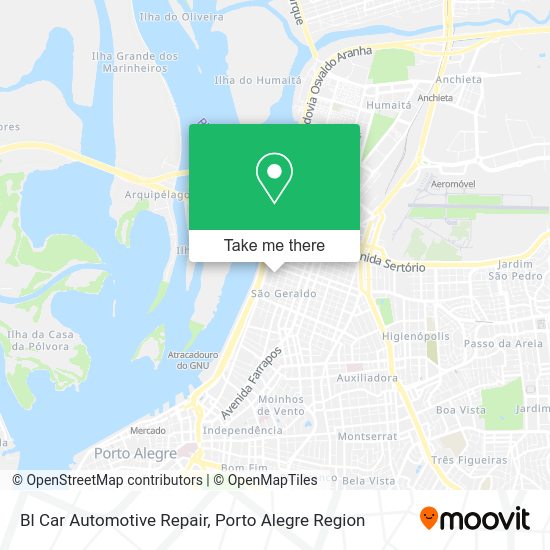 Bl Car Automotive Repair map