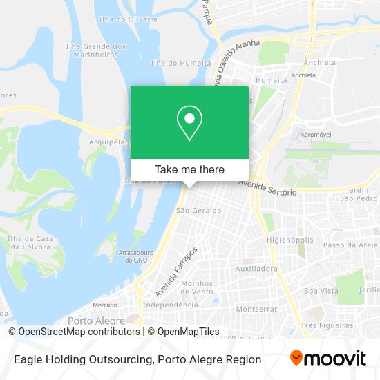 Eagle Holding Outsourcing map