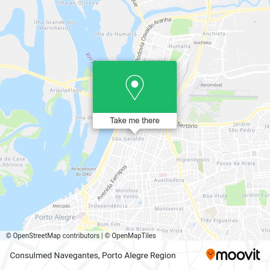 Consulmed Navegantes map