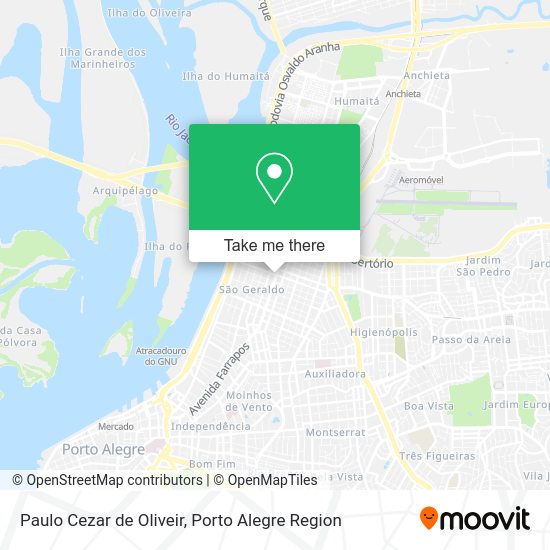 Paulo Cezar de Oliveir map