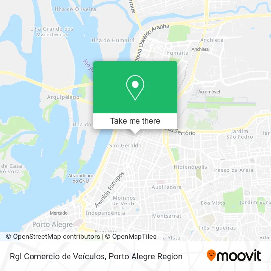 Rgl Comercio de Veículos map