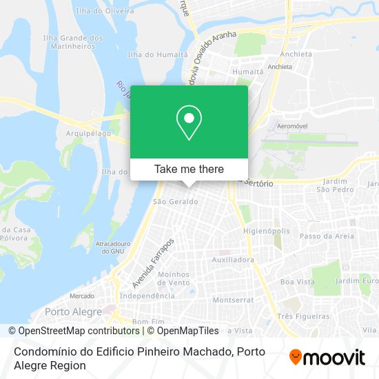 Condomínio do Edificio Pinheiro Machado map