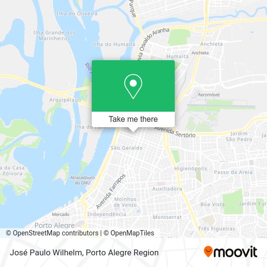 José Paulo Wilhelm map