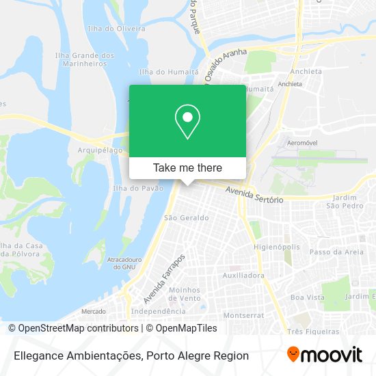Ellegance Ambientações map