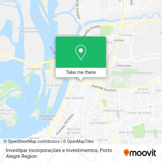 Investipar Incorporações e Investimentos map