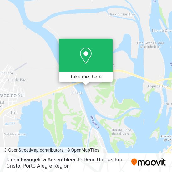 Igreja Evangelica Assembléia de Deus Unidos Em Cristo map