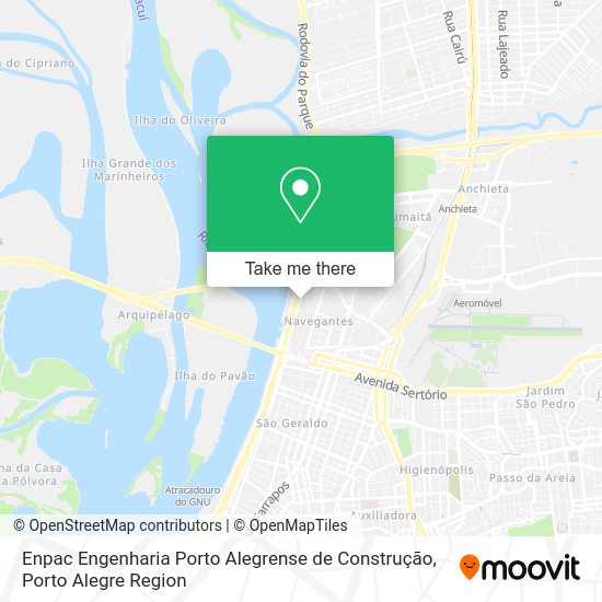 Enpac Engenharia Porto Alegrense de Construção map