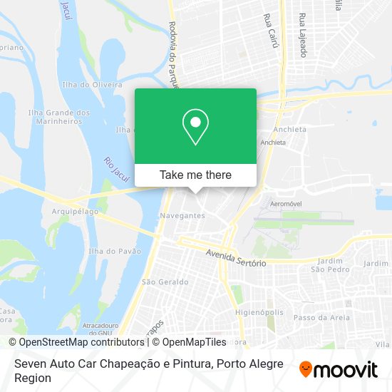 Seven Auto Car Chapeação e Pintura map