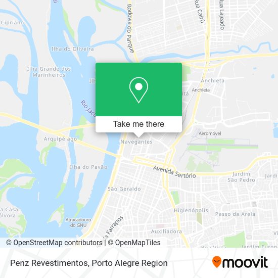 Penz Revestimentos map