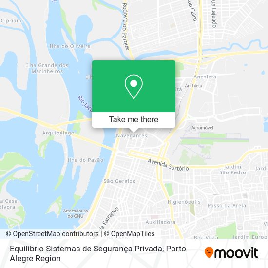 Equilibrio Sistemas de Segurança Privada map